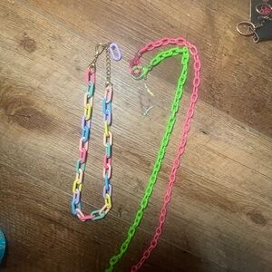 Colorful Kids Chain Necklace Set